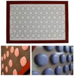 GulfDealz Silicone Linen Non-Stick Professional Cooking & Baking Mat