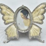 Vintage Butterfly Photo Frame