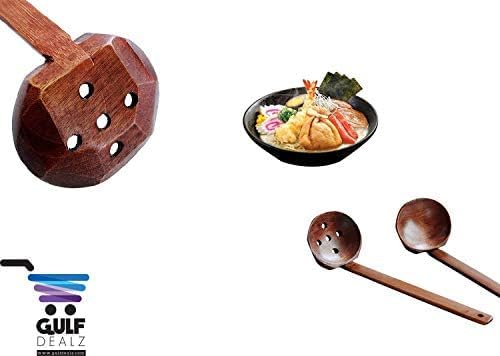 416UqUTrNCL._AC_ Teak Cooking Spoon Set (2 Piece) - Image 1