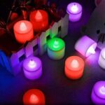12-Piece Color Changing LED Flameless Tea Light Candle Set - Image 2