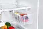 Adjustable Pull-Out Refrigerator Storage Drawer