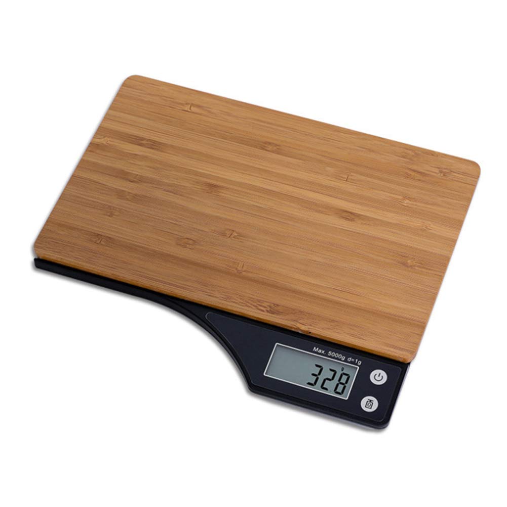517-Xbs4lYL._SL1001_ Digital Bamboo Kitchen Food Weighing Scale - Image 1