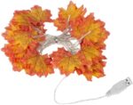 Maple Leaf LED String Lights