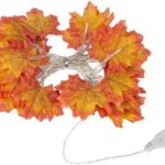 Maple Leaf LED String Lights
