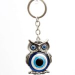 Owl Evil Eye Keychain