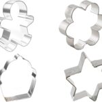 GulfDealz Stainless Steel Cookie Cutter Set (Pack of 4)