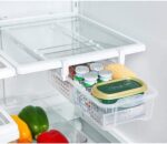 Adjustable Pull-Out Refrigerator Storage Drawer - Image 2
