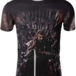 Game of Thrones™ Ned Stark Iron Throne Graphic T-Shirt