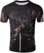 Game of Thrones™ Ned Stark Iron Throne Graphic T-Shirt
