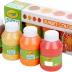 Crayola Multi-Surface Acrylic Paint Set – Sunset Colors