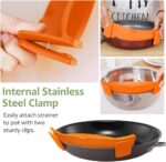 Clip-On Silicone Pot & Pan Strainer - Image 3
