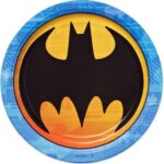 Batman Disposable Party Plates – Pack of 8