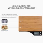 Digital Bamboo Kitchen Food Weighing Scale - Image 3