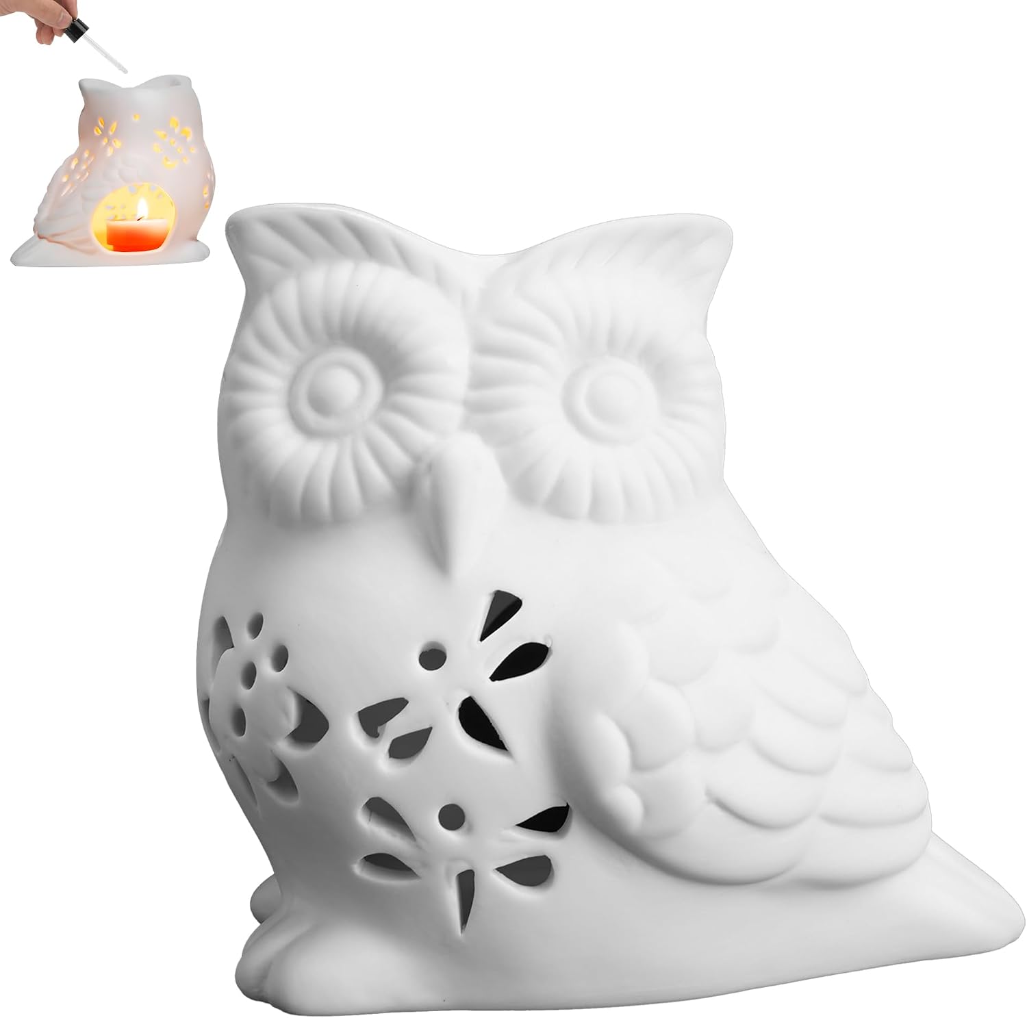 61dE0ObZc2L._AC_SL1500_ Owl Incense Burner - Image 1