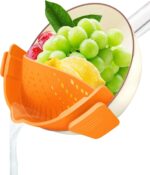 Clip-On Silicone Pot & Pan Strainer