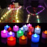 12-Piece Color Changing LED Flameless Tea Light Candle Set - Image 3