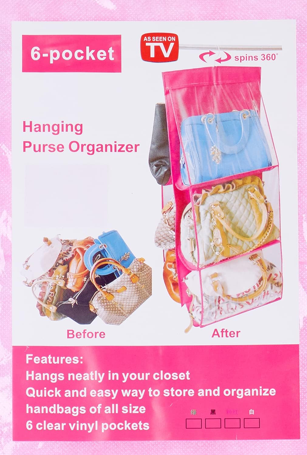 719IQVVXTHS._AC_SL1499_ 6-Pocket Hanging Storage Organizer - Image 1
