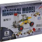 DIY Metal Excavator Construction Building Kit