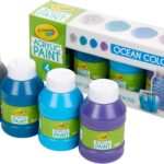 Crayola Multi-Surface Acrylic Paint Set Ocean Colors
