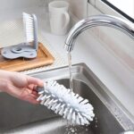 Double-Sided Suction Cup Bottle & Glass Cleaning Brush - Image 3