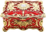 Luxury Vintage Metal Jewelry Box