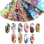 GulfDealz Floral Fantasy Nail Art Foil Set