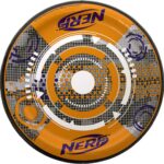 Nerf-Themed Disposable Paper Dessert Plates