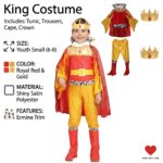 Kids King Costume Set