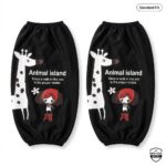 Anti-Fouling Cartoon Print Protective Arm Sleeves