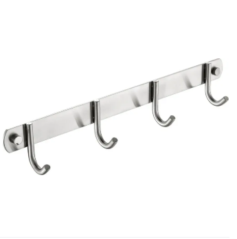 Screenshot 2026-08-31 171359 GulfDealz Stainless Steel Wall Mounted Hook Rack - Image 1