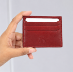 Luxury Handcrafted Real Leather Card Holder - Image 3