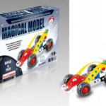 DIY Metal Construction Racing Car Building Kit