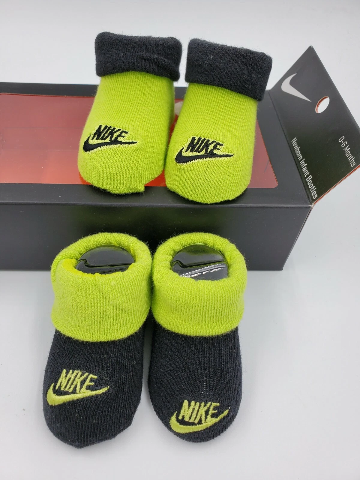 s-l1600 (1) Nike Newborn Infant Booties - Image 1